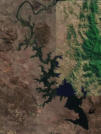 Lake Wivenhoe Satelite picture